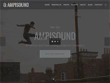 Tablet Screenshot of ampisound.com